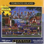 Dowdle Folk Art Toronto Island Jigsaw Puzzle  B008458A78